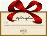 Gift Certificates Gift Certificates